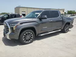 Toyota salvage cars for sale: 2023 Toyota Tundra Crewmax Limited