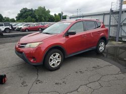 Salvage cars for sale at New Britain, CT auction: 2013 Toyota Rav4 LE