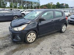 Chevrolet salvage cars for sale: 2016 Chevrolet Spark LS