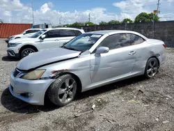 Salvage cars for sale from Copart Homestead, FL: 2010 Lexus IS 250