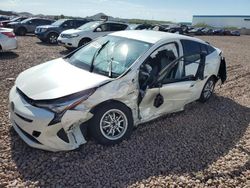 Salvage cars for sale at Phoenix, AZ auction: 2017 Toyota Prius