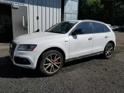 Salvage cars for sale at East Granby, CT auction: 2017 Audi SQ5 Premium Plus