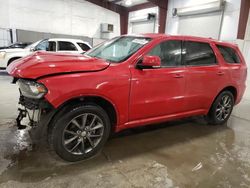 Salvage cars for sale at Avon, MN auction: 2018 Dodge Durango GT