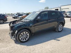 Salvage cars for sale at Kansas City, KS auction: 2016 BMW X3 XDRIVE28I