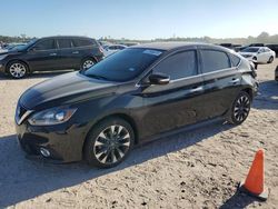 Salvage cars for sale at Houston, TX auction: 2018 Nissan Sentra S