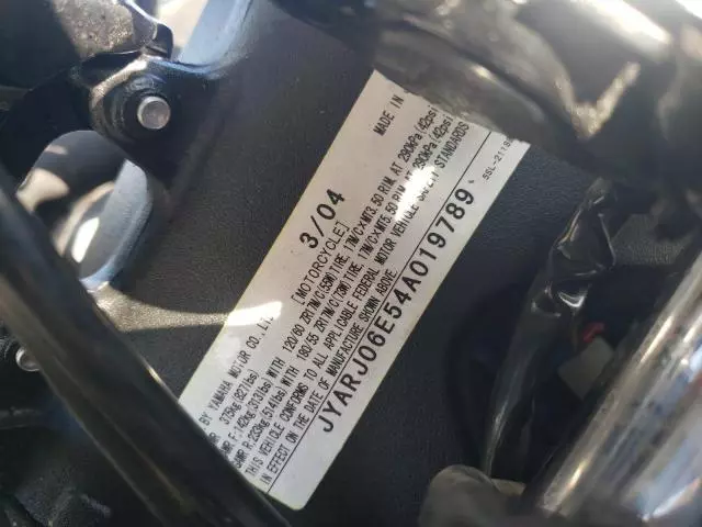 2004 Yamaha YZFR6 L