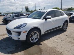 Salvage cars for sale at Miami, FL auction: 2016 Porsche Macan S