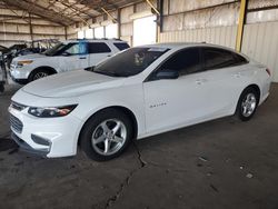 Salvage Cars with No Bids Yet For Sale at auction: 2016 Chevrolet Malibu LS