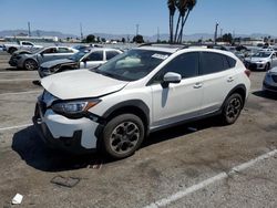 Salvage cars for sale at Van Nuys, CA auction: 2022 Subaru Crosstrek Premium