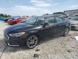 Salvage cars for sale at Wayland, MI auction: 2020 Ford Fusion SEL