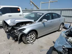 Salvage cars for sale at Kansas City, KS auction: 2016 Ford Fusion SE