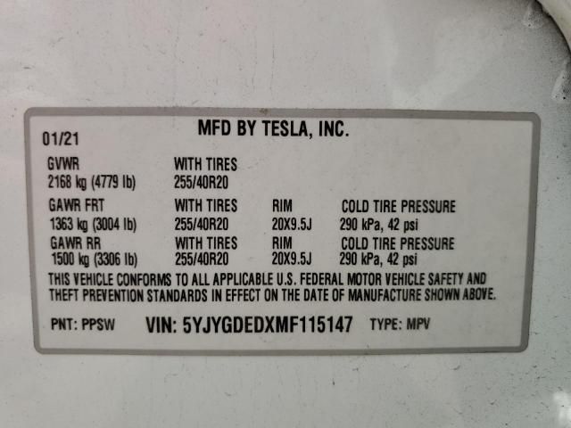 2021 Tesla Model Y