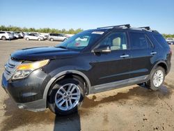 Salvage cars for sale at Fresno, CA auction: 2011 Ford Explorer XLT