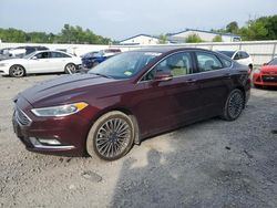 Salvage cars for sale at Albany, NY auction: 2017 Ford Fusion SE