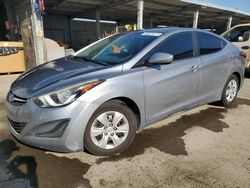 Salvage cars for sale from Copart Fresno, CA: 2016 Hyundai Elantra SE