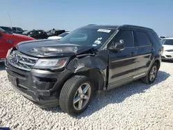 Salvage cars for sale at Taylor, TX auction: 2019 Ford Explorer XLT