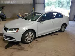 Salvage cars for sale at Chalfont, PA auction: 2017 Volkswagen Jetta S