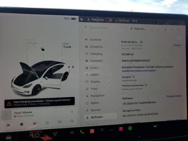 2019 Tesla Model 3