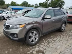 Salvage cars for sale at Wichita, KS auction: 2013 KIA Sorento EX