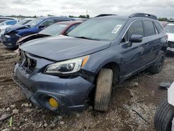 Subaru salvage cars for sale: 2016 Subaru Outback 2.5I Limited