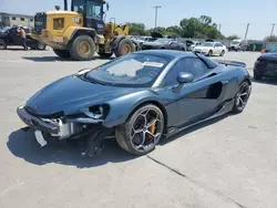 Vehiculos salvage en venta de Copart Wilmer, TX: 2020 Mclaren Automotive 600LT