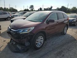 Honda salvage cars for sale: 2015 Honda CR-V EXL