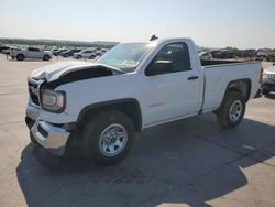 Salvage trucks for sale at Grand Prairie, TX auction: 2016 GMC Sierra C1500