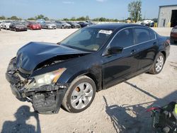 Salvage cars for sale at Kansas City, KS auction: 2008 Honda Accord EXL