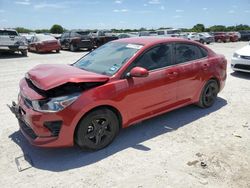 Salvage cars for sale at San Antonio, TX auction: 2023 KIA Rio LX