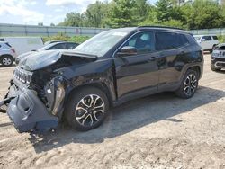 Salvage cars for sale at Davison, MI auction: 2024 Jeep Compass Limited