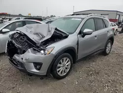 Salvage cars for sale at Cahokia Heights, IL auction: 2015 Mazda CX-5 Touring