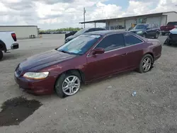 Salvage cars for sale from Copart Temple, TX: 2000 Honda Accord EX