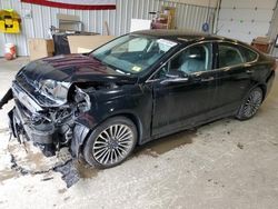 Salvage cars for sale at Candia, NH auction: 2018 Ford Fusion TITANIUM/PLATINUM