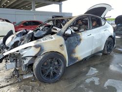 Salvage cars for sale at West Palm Beach, FL auction: 2022 Tesla Model Y