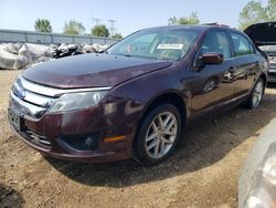 Salvage cars for sale at Elgin, IL auction: 2011 Ford Fusion SE