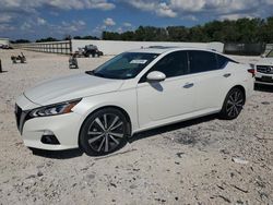 Vehiculos salvage en venta de Copart New Braunfels, TX: 2020 Nissan Altima Platinum