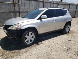 Nissan Murano SL salvage cars for sale: 2004 Nissan Murano SL