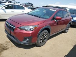 Subaru salvage cars for sale: 2018 Subaru Crosstrek Premium