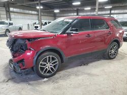 Salvage cars for sale at Des Moines, IA auction: 2019 Ford Explorer Sport