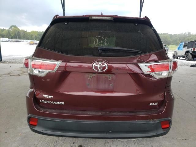 2016 Toyota Highlander XLE