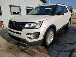 Salvage cars for sale at Pekin, IL auction: 2017 Ford Explorer XLT