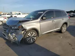 Salvage cars for sale at Grand Prairie, TX auction: 2019 Mitsubishi Outlander ES