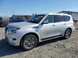 Salvage cars for sale at Airway Heights, WA auction: 2024 Nissan Armada SL