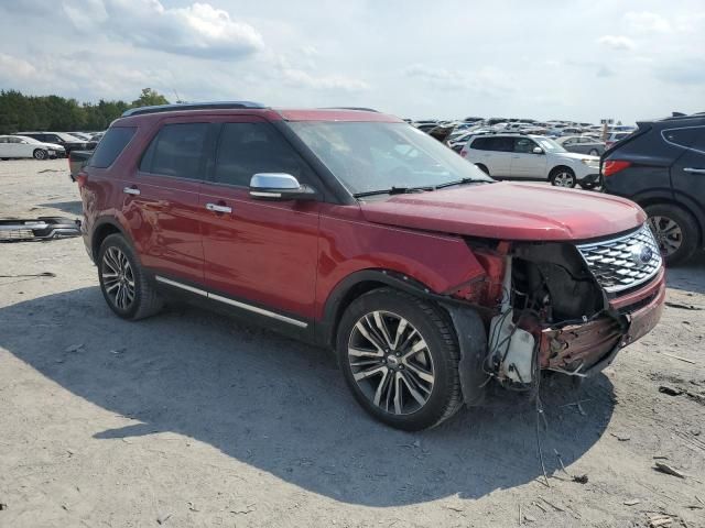 2018 Ford Explorer Platinum