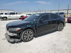 Salvage cars for sale at Haslet, TX auction: 2022 Honda Civic EX