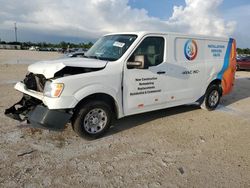 Salvage trucks for sale at Arcadia, FL auction: 2016 Nissan NV 1500 S