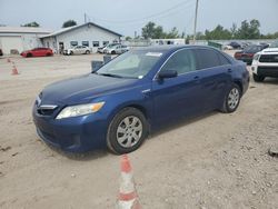 Salvage cars for sale at Pekin, IL auction: 2011 Toyota Camry Hybrid