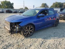 Honda salvage cars for sale: 2017 Honda Civic Sport