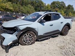 Salvage cars for sale at Waldorf, MD auction: 2024 Hyundai Santa Cruz XRT