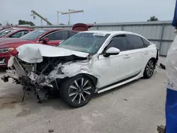 Salvage cars for sale at Kansas City, KS auction: 2022 Honda Civic EX